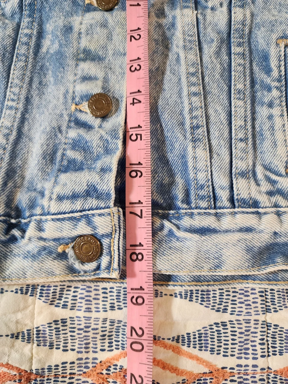 Kids' Vintage Levi's Light Acid-Wash Jean Jacket